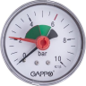 Манометр аксиальный GAPPO G1471,10 с указателем предела 10